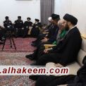مرجع جہان تشیع حضرت آيت اللہ العظمی حکیم (مد ظلہ) نے اربعین مارچ کے زائرین کی خدمت انجام دینے والے رضاکاروں کی حوصلہ افزائی فرمائے ، کہ ان کے یہ کام لوگوں کے دین ،  عقیدت اور اس راہ میں قربانیوں میں بہت مدد گار ہے ۔