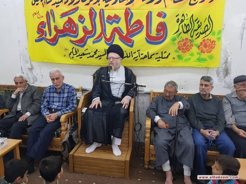 برپایی مراسم ولادت حضرت فاطمه زهراء علیها السلام در منطقه السیده دمشق