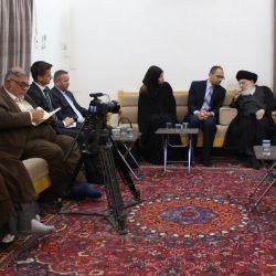 مرجع جہان تشیع سید حکيم (مدظلہ) ناروے کے بغداد میں موجود چارج ڈیئیر سے ملاقات کی اور آپس میں زیادہ سے زیادہ روابط پر زور دیا 