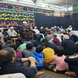 دفتر مرجع عالی قدر حضرت آیت الله سید محمد سعید حکیم (مدظله) سالروز شهادت حضرت سید الشهداء امام حسین (علیه السلام) را در محله «امین»  در شهر دمشق پایتخت سوریه  وهمچنین در شهرک زینبیه گرامی داشت. 