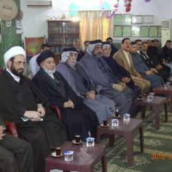 دیدار با شیوخ و چهره های عشایر و برگزیدگان شهرک العامل در شرق بغداد