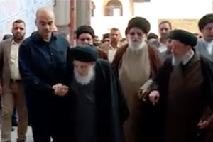 مقام صاحب الامر والزمان (عجل الله فرجه الشريف) في مسجد السهلة المعظم 